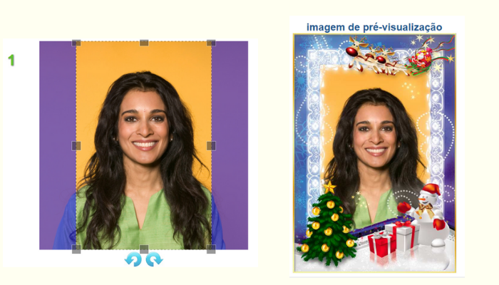Aprenda a criar um lindo Cartão de Natal com sua Foto e envie para quem você gosta