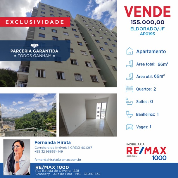 apartamento bairro eldorado juiz de fora